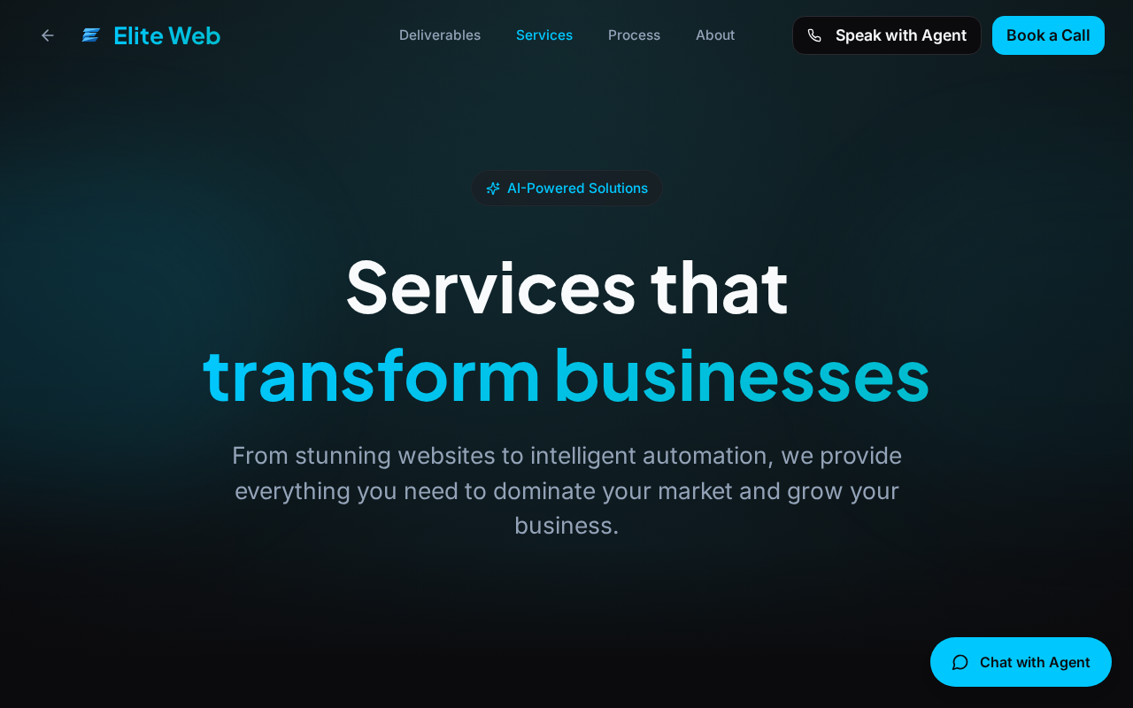 eliteweb.ai screenshot