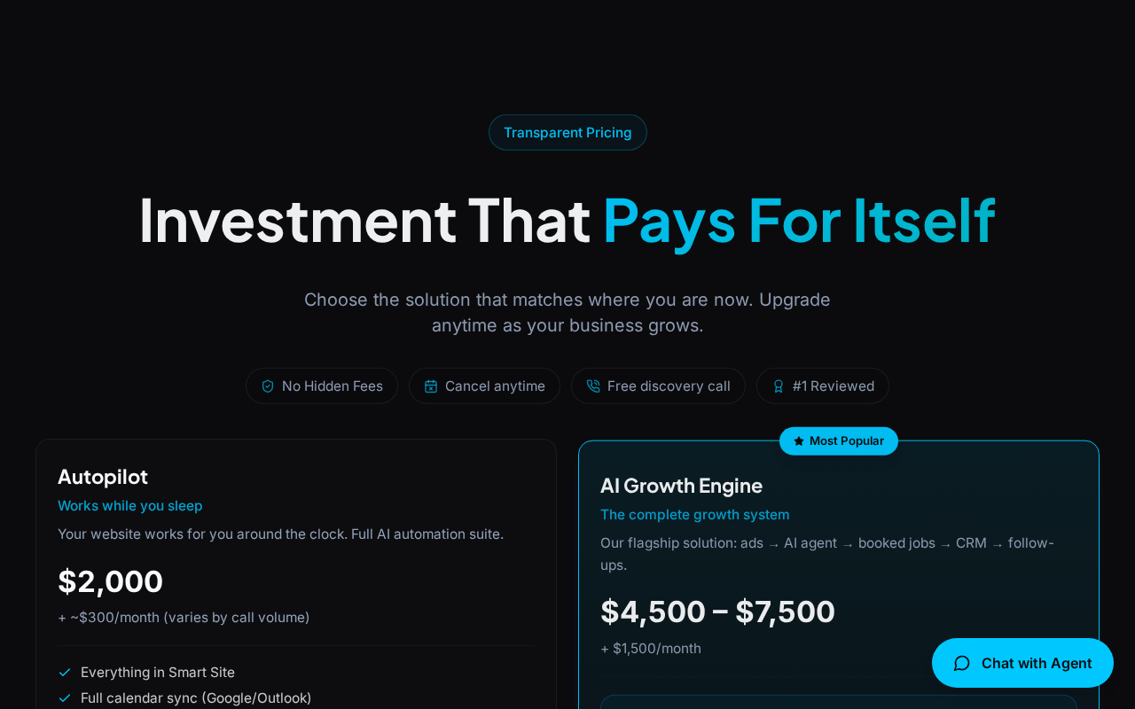 eliteweb.ai screenshot